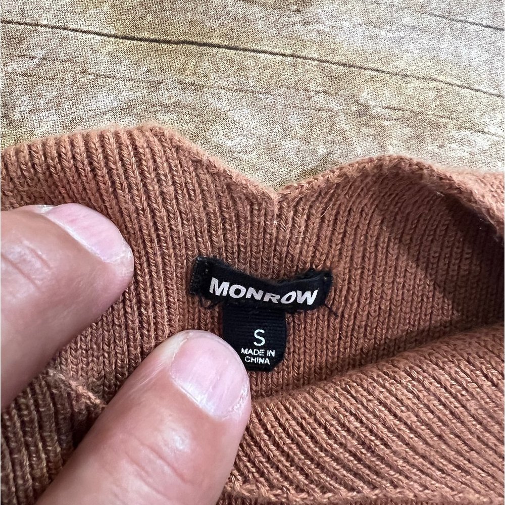 Monrow: Brown Tank Top - Picture 2 of 2